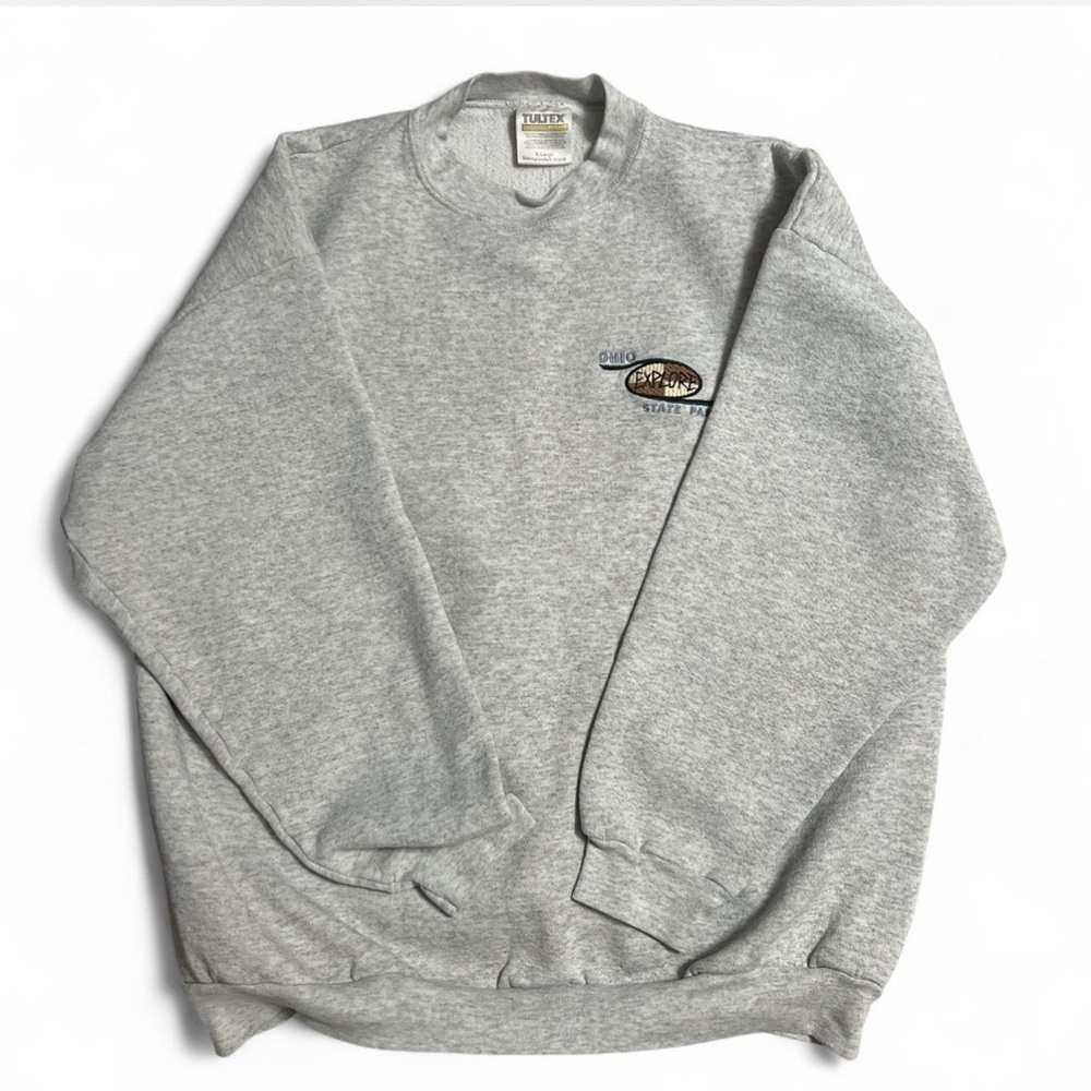 Gray Men's Vintage Crewneck